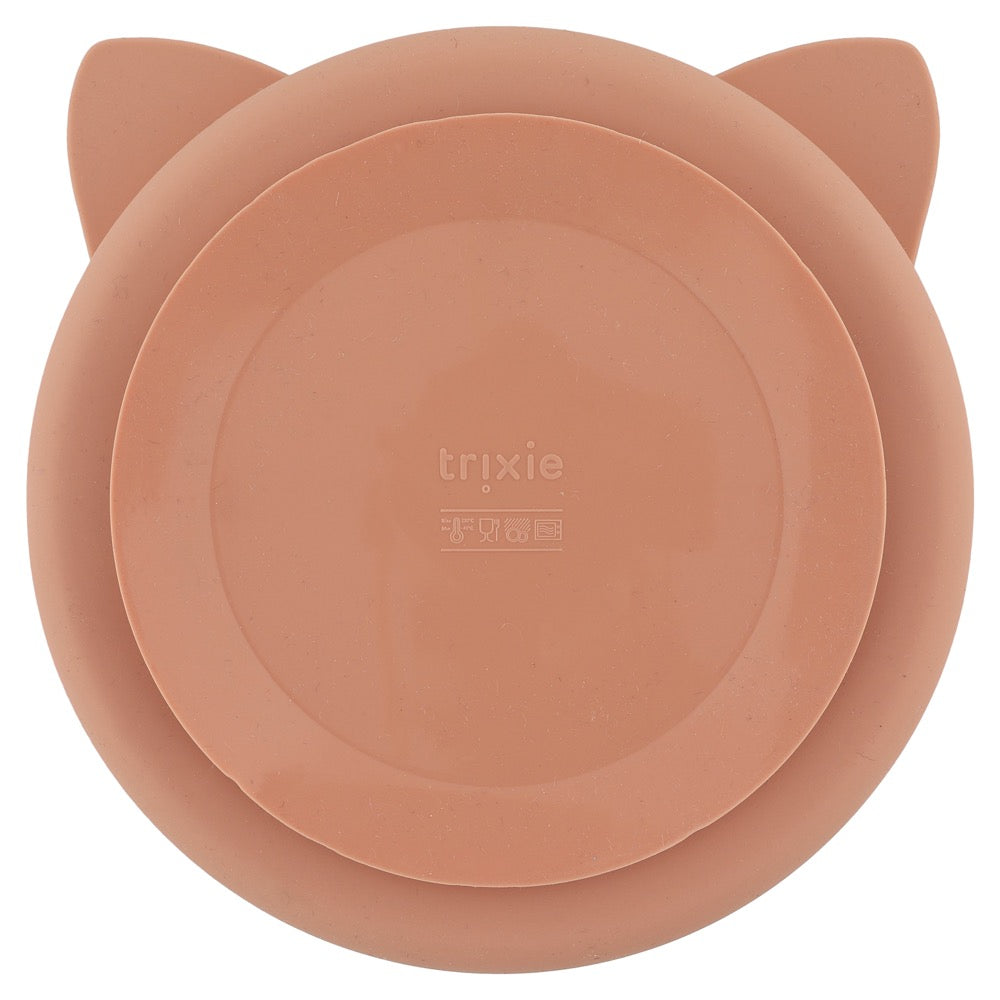 * Trixie Silicone Bord met Zuignap En Verdeelvakjes | Mrs. Cat