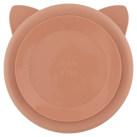 * Trixie Silicone Bord met Zuignap En Verdeelvakjes | Mrs. Cat