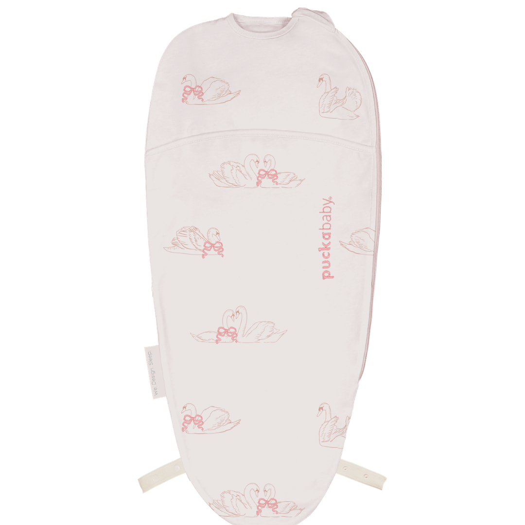 Puckababy Inbakerslaapzak The Original Piep 0/3 M - Cotton | Swans