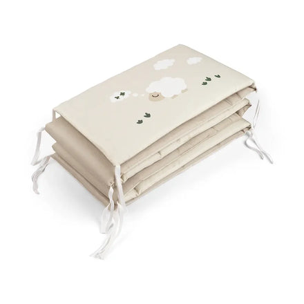 Done By Deer Padded Bedbumper Tiny Farm Sand