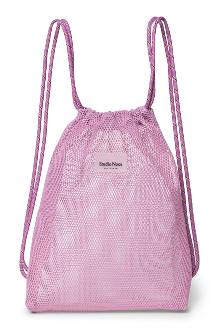Studio Noos Gym Tas | Pink Mesh
