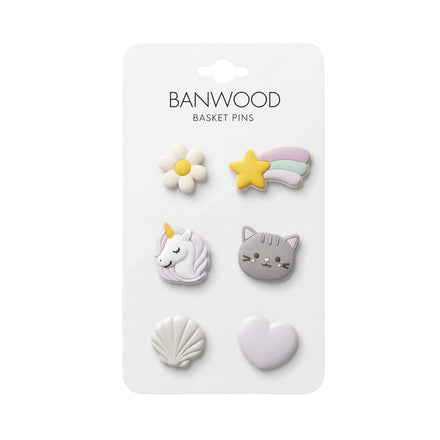 Banwood Pins voor Fietsmandje | Magic