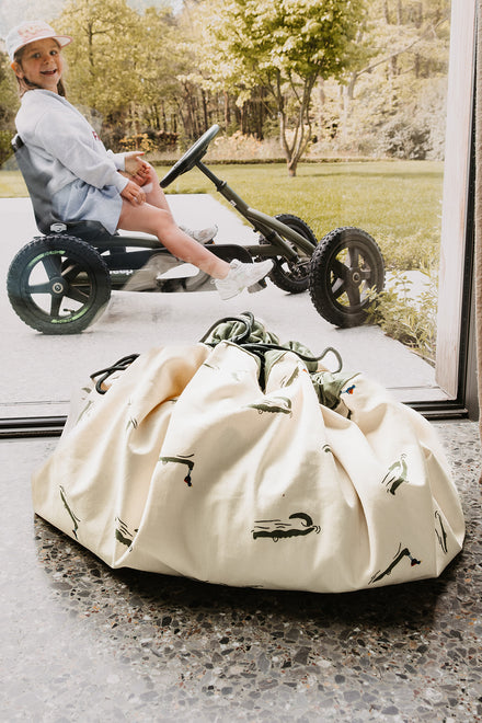 Play & Go Opbergzak & Speelmat | Croco