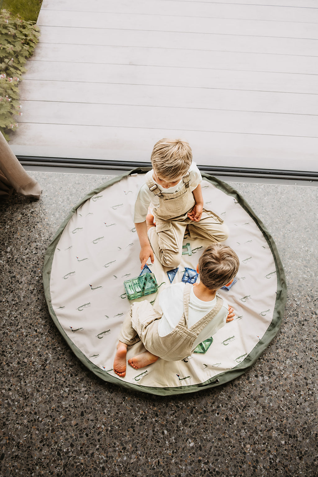 Play & Go Opbergzak & Speelmat | Croco