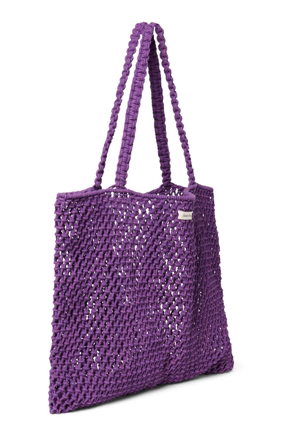 Studio Noos Mom Bag | Purple Macrame