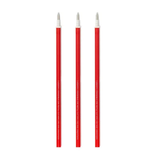 Legami Uitwisbare Erasable Gelpen Set 3 Navullingen | Rode Inkt