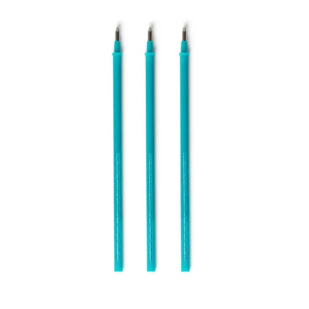 Legami Uitwisbare Erasable Gelpen Set 3 Navullingen | Turquoise Inkt