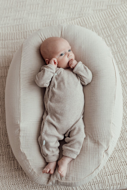 Ilmaha RELAX HOES Voor Voedingskussen Velours | Champagne