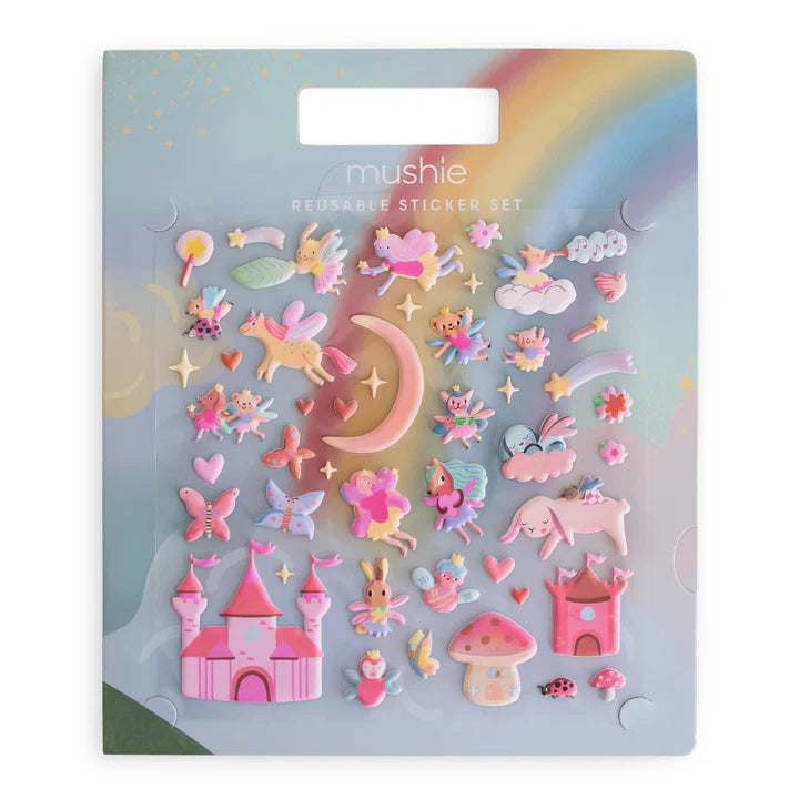 Mushie Sticker Boek Met Herbruikbare Stickers | Fairies