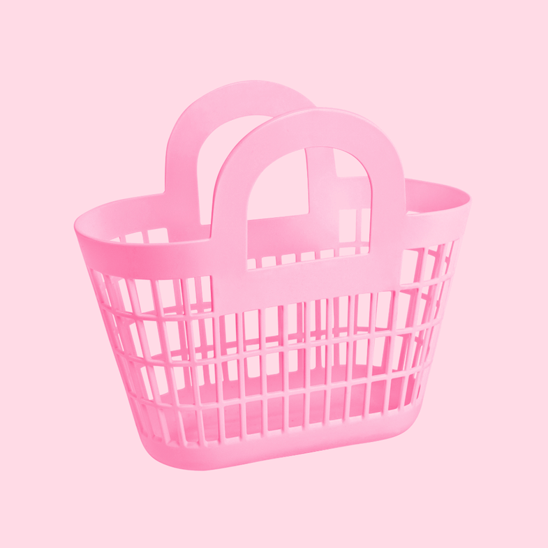 Sunjellies Rosie Basket | Bubblegum Pink