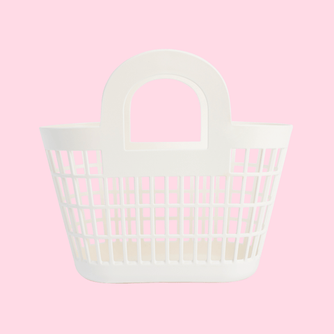 Sunjellies Rosie Basket | Cream