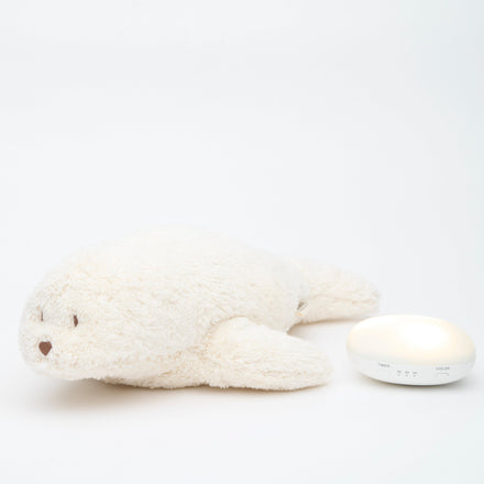Moonie 2.0 - Knuffel Hartslag en Licht | Humming Zeehondje Seal Polar