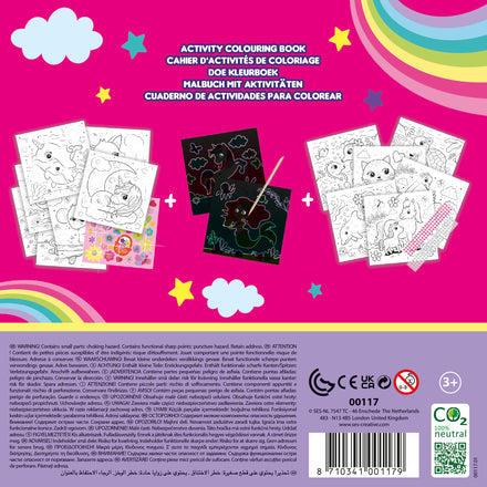 * SES Creative Doe Kleurboek Glitter 3 In 1