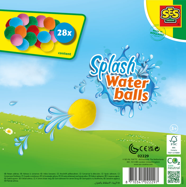 SES Creative Outdoor | Splash Waterballen