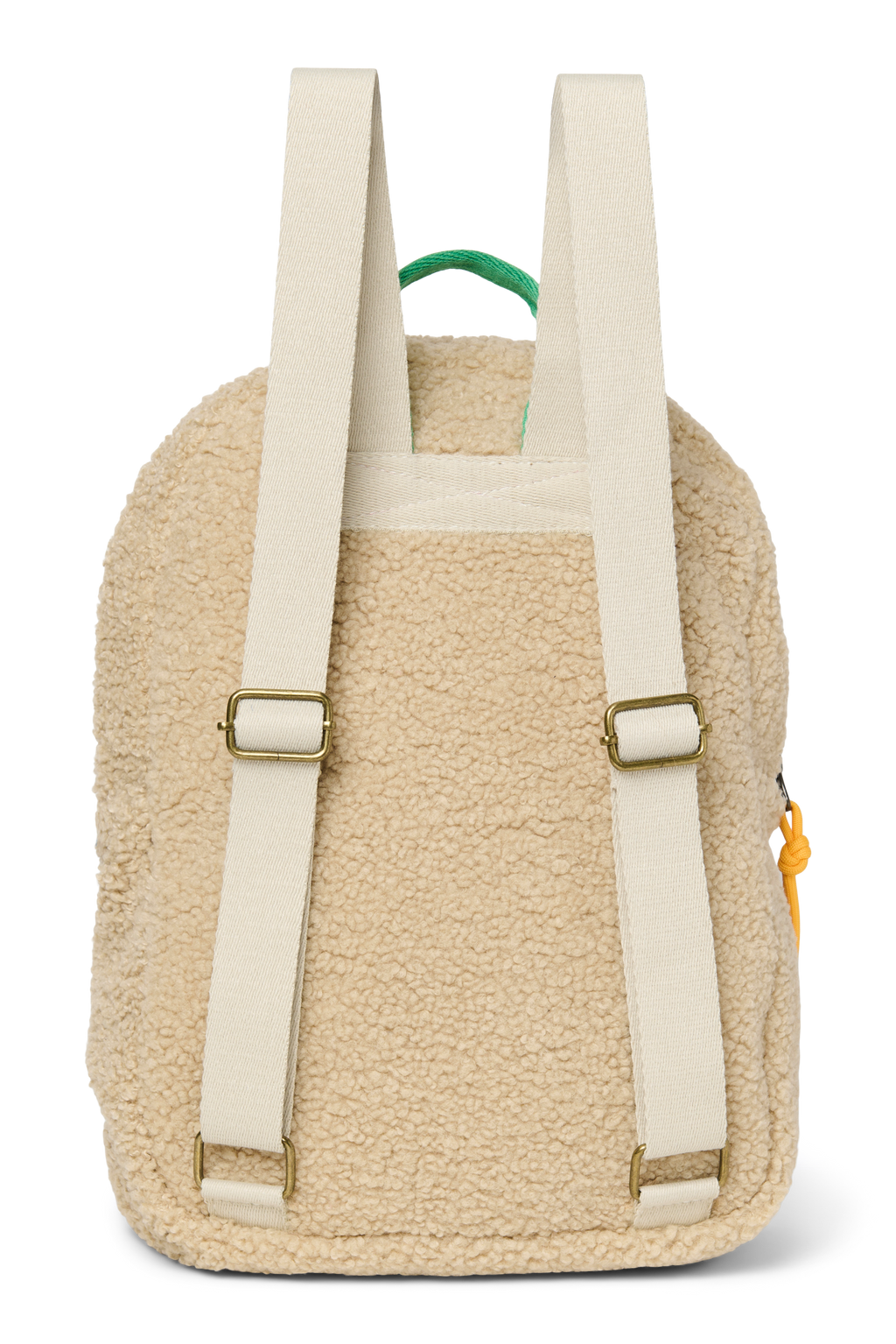 Studio Noos Backpack Midi | Ecru Teddy Cobalt