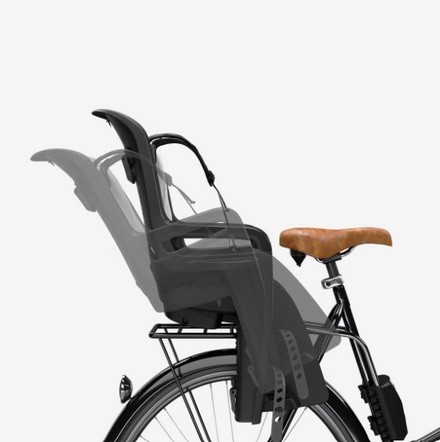 Thule Ride Along 2 Kantelbaar Fietsstoel Achterop Frame Montage | Donkergrijs