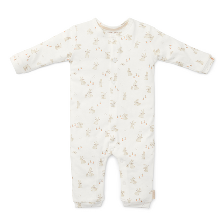 * Little Dutch Gebreid Boxpakje Baby | Off White Bunny
