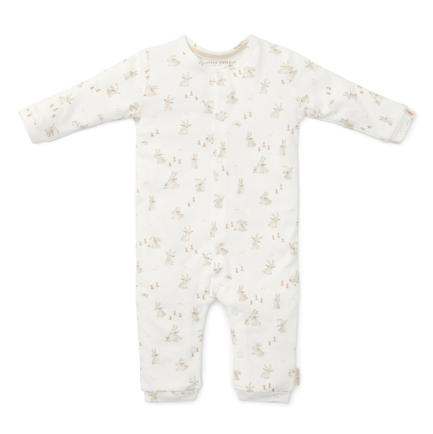 * Little Dutch Gebreid Boxpakje Baby | Off White Bunny