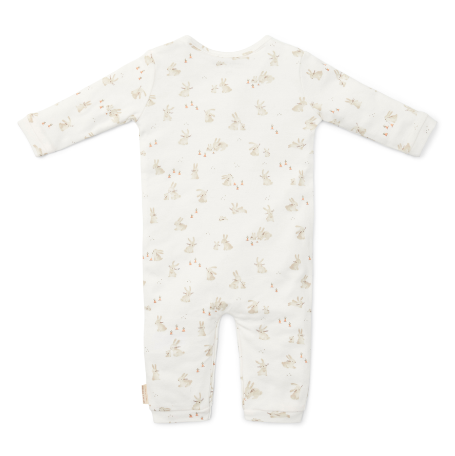 * Little Dutch Gebreid Boxpakje Baby | Off White Bunny