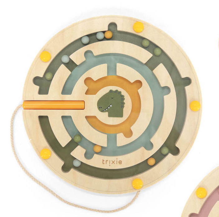 Trixie Houten Magnetisch Doolhof Rond | Mr. Dino