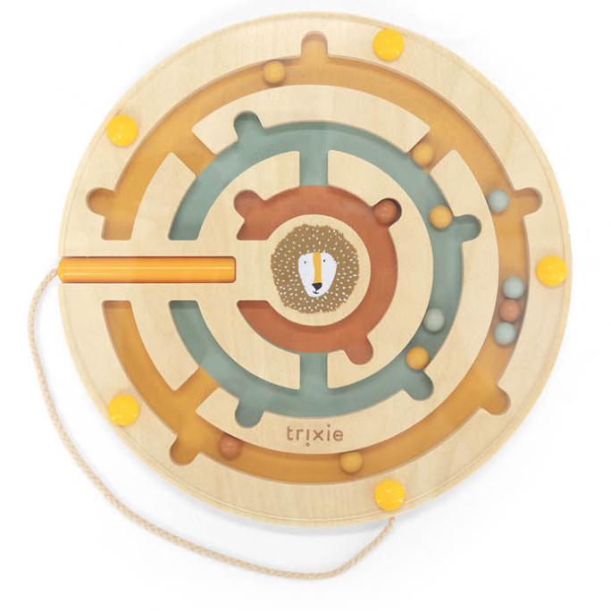 Trixie Houten Magnetisch Doolhof Rond | Mr. Lion