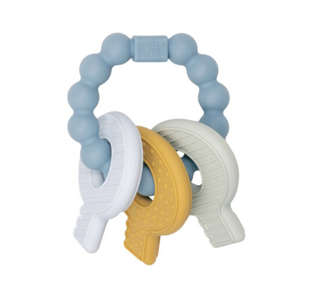 Little Dutch Bijtspeeltje Sleutelbos | Blauw