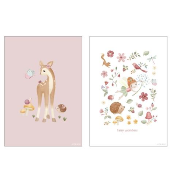 Little Dutch Poster Fairy Wonders - A3 | Meerkleurig