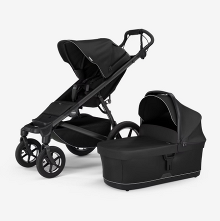 Thule Urban Glide 4 Kinderwagen + Reiswieg | Black On Black
