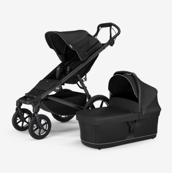 Thule Urban Glide 4 Kinderwagen + Reiswieg | Black On Black