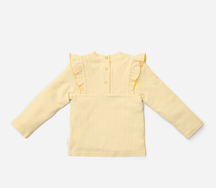 * Little Dutch UV Zwemshirt Lange Mouwen Ocean Treasures Yellow