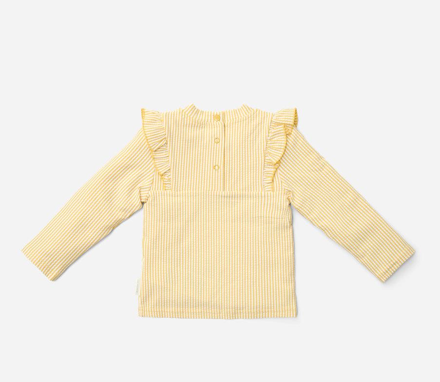 * Little Dutch UV Zwemshirt Lange Mouwen Ocean Treasures Yellow