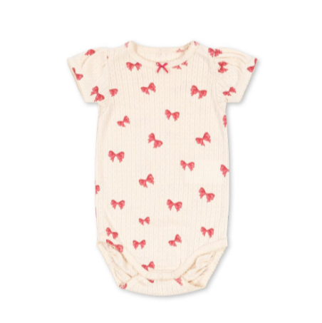 * Konges Sløjd Minnie Puff Sleeve Body | Rosia Bow