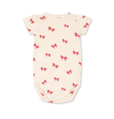 * Konges Sløjd Minnie Puff Sleeve Body | Rosia Bow
