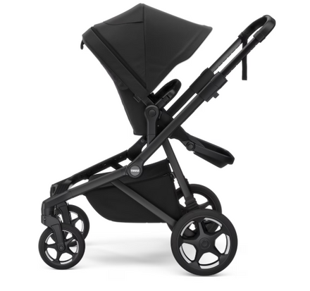 Thule Sleek 2 Stadskinderwagen Met Reiswieg | Black On Black - PRE ORDER LEVERING VANAF JANUARI 2026
