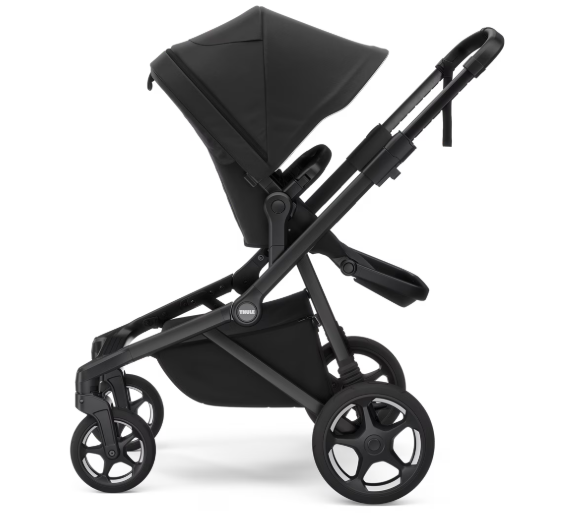Thule Sleek 2 Stadskinderwagen Met Reiswieg | Black On Black - PRE ORDER LEVERING VANAF JANUARI 2026