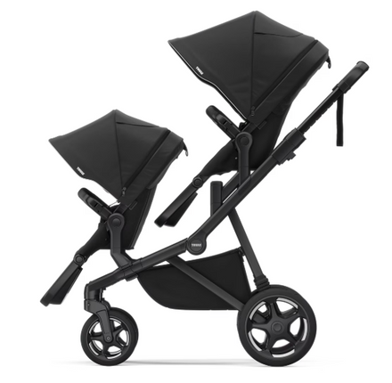 Thule Sleek 2 Stadskinderwagen Met Reiswieg | Black On Black - PRE ORDER LEVERING VANAF JANUARI 2026
