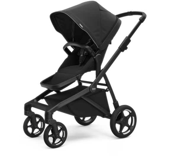 Thule Sleek 2 Stadskinderwagen | Black On Black - PRE ORDER LEVERING VANAF JANUARI 2026