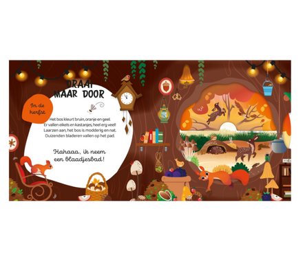 De Lantaarn Voorleesboek Draai maar door | In het bos