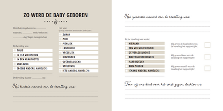 Van Baby Tot Dreumes Invulboek | Mijn Eerste Jaar