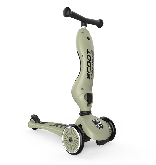 Scoot and Ride Highwaykick 1 in Olive, productfoto 2