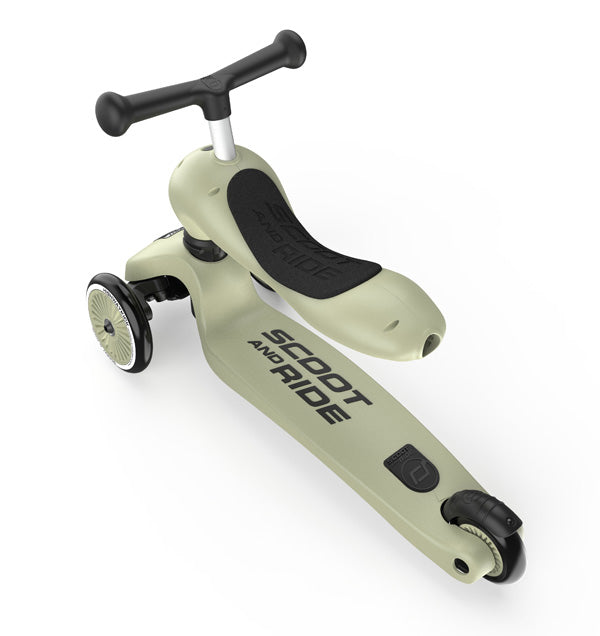 Scoot and Ride Highwaykick 1 in Olive, productfoto 7