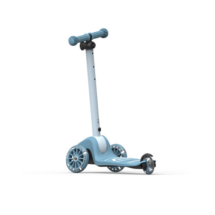 Scoot and Ride Highwaykick 3S step in Steel, achteraanzicht