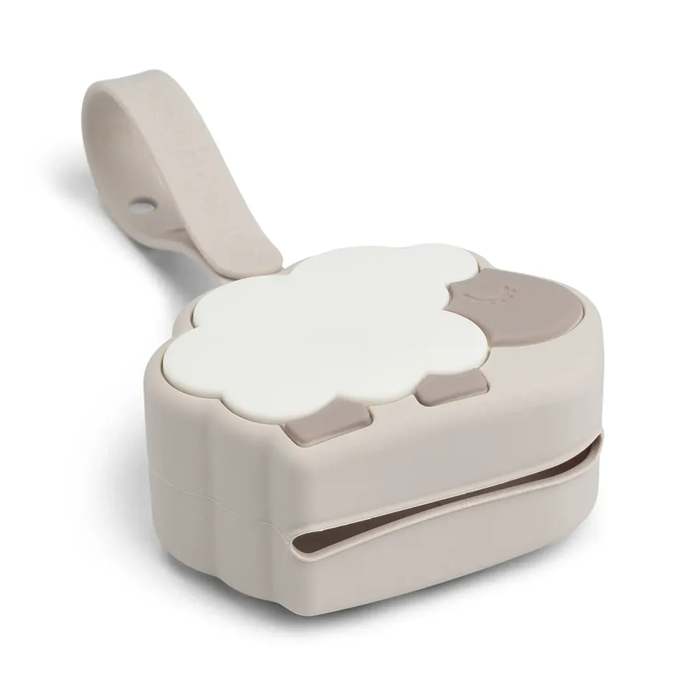 Done By Deer Silicone Fopspeenhouder Sheepy Sand