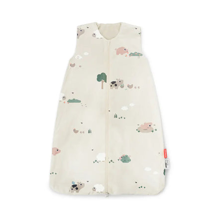 Done By Deer Slaapzak TOG1.0 Tiny Farm Sand 90 Cm