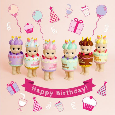 Sonny Angel Gelukspopje Happy Birthday Series | 1 stuk