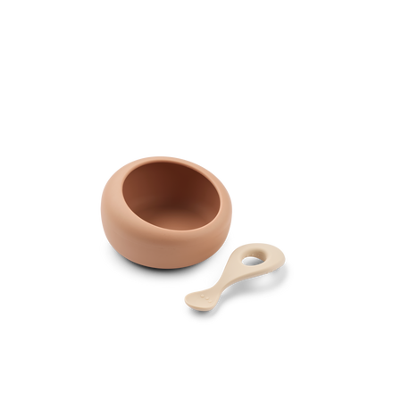 Liewood Sparia Bowl Met Lepels | Tuscany Rose / Apple Blossom