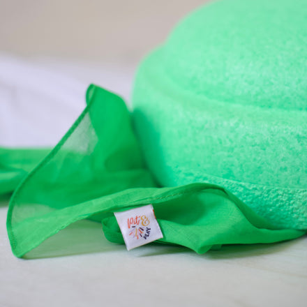 Pit & Play Regenboog Speeldoek 48x48cm | Felgroen