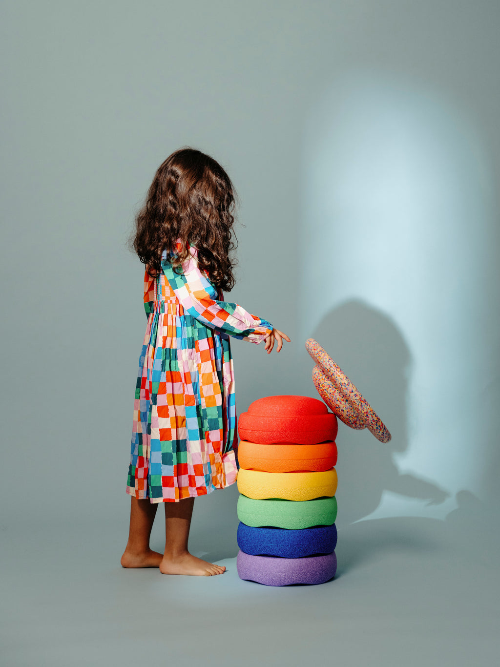 Stapelstein Special Rainbow Super Confetti Set 6 + 1  Board | Classic