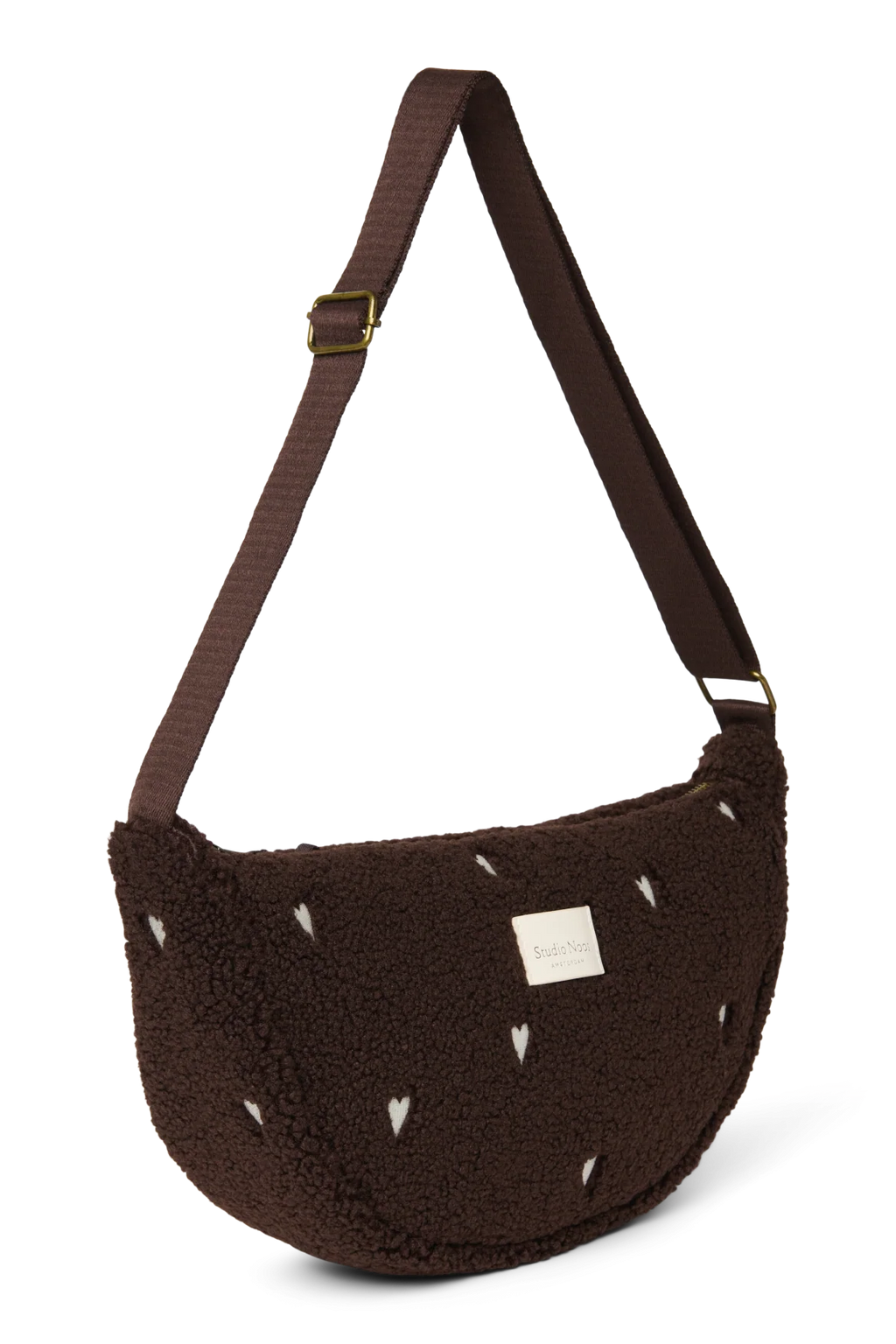 Studio Noos Adult Fanny Pack | Chocolate Teddy Hearts