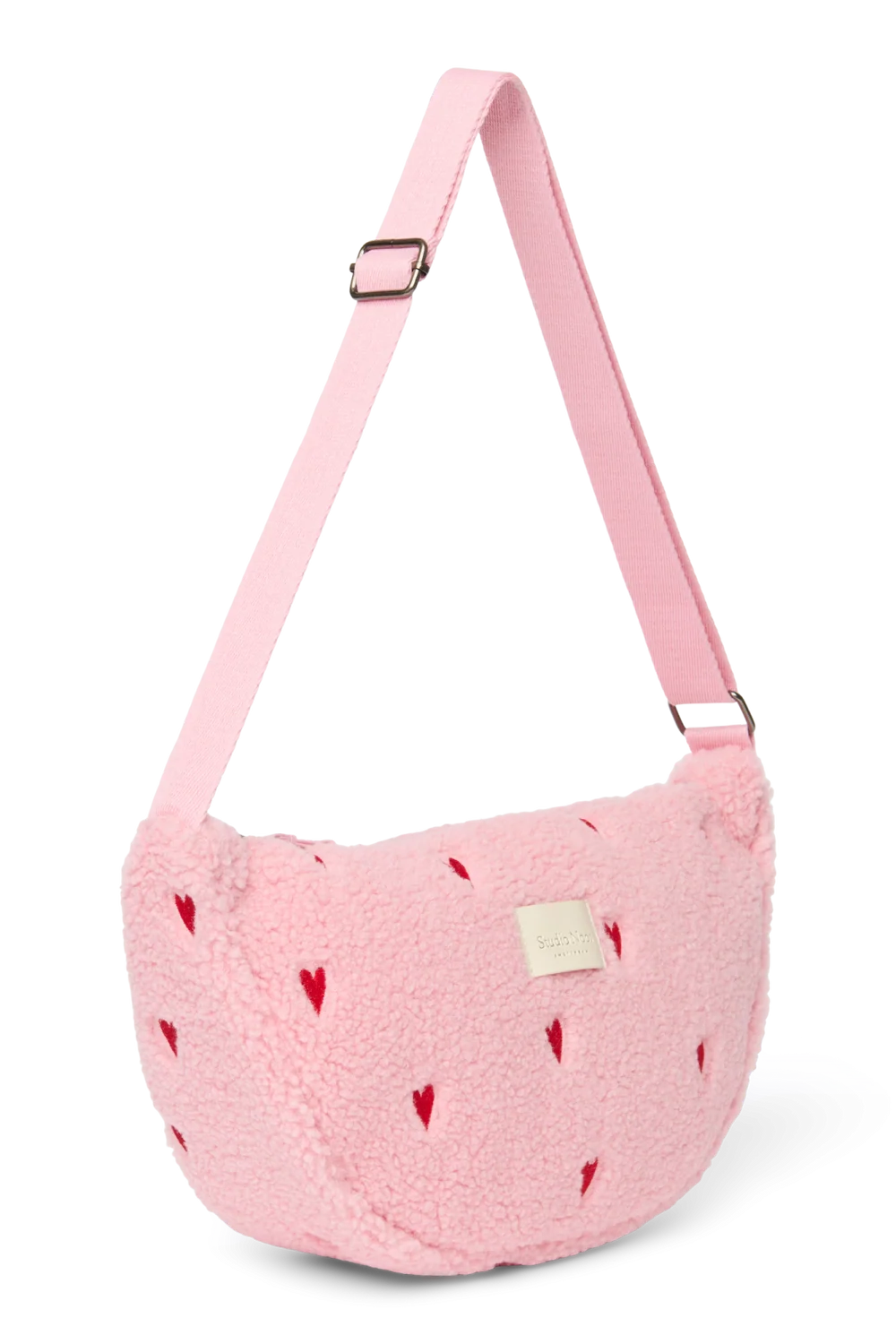 Studio Noos Adult Fanny Pack | Lichtroze Teddy Hearts